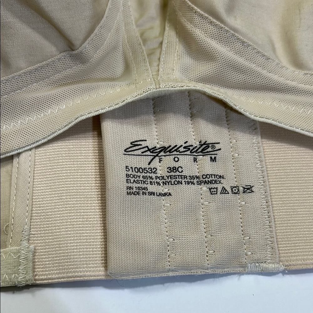 Cream T-Shirt Bra with Molded Cups and Adjustable Straps - Picture 8 of 16